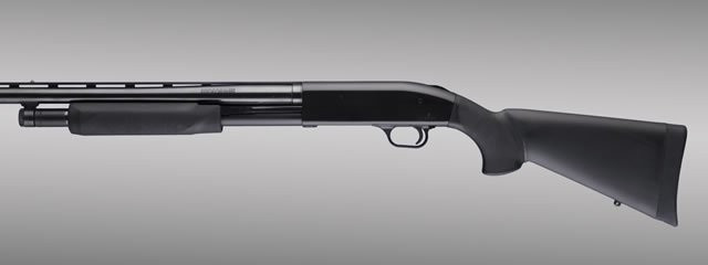 Hogue® Mossberg 500 20 Gauge OverMolded Shotgun Stock kit with forend - BLACK