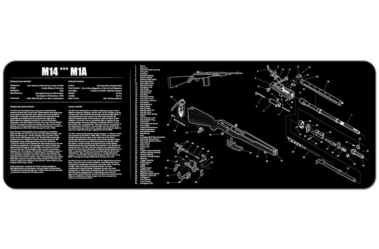 TekMat® Rifle and Shotgun Mat - M14 (M1A)
