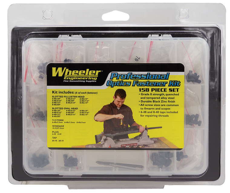 Wheeler® 158-PC Professional Optics Fastener Kit