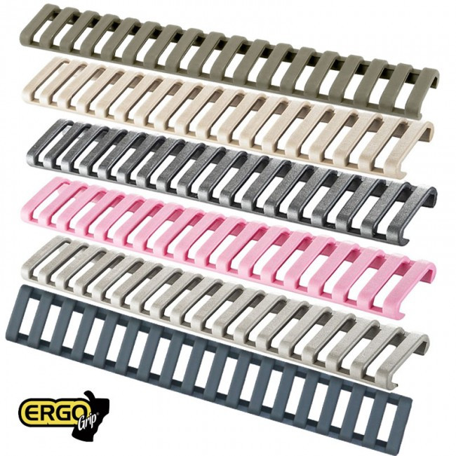 ERGO® 7-Slot LowPro Ladder Rail Covers 3-PK - OLIVE DRAB