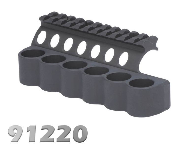 Mesa Tactical™ SureShell Carrier and Rail for Ben M2 Tactical (6-Shell, 12-GA, 4-1/2")