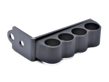 Mesa Tactical™ Stock Mount SureShell Carrier for Ben Tac Stocks (except Ben M4) (Hook Loop, 4-Shell, 12-GA)