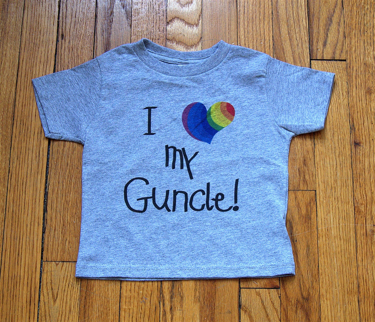 I Love My Gay Uncle T Shirt I Heart My Guncle Shirt