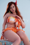 163H-Tan Skin-Ultra Light Silicone Sex Doll