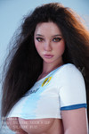 163H-Tan Skin-Silicone Sex Doll