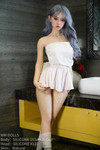  163B-Natural Skin-Silicone Sex Doll