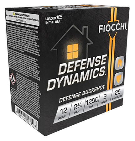 FIOCCHI HM DEFNS BUCK 12GA #1 25/250