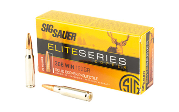 SIG AMMO 308WIN 150GR ELT HNT 20/200