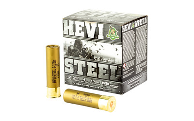 HEVI STEEL 12GA 3.5 #4 25/250