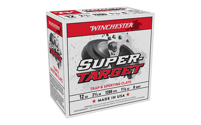 WIN SUPER TARGET #8 1-1/8OZ 25/250