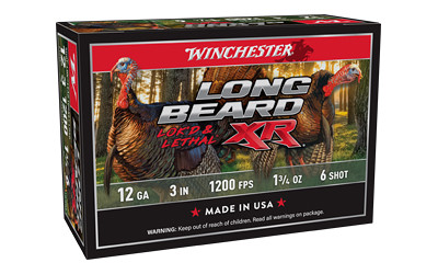 WIN LB XR TRKY 12GA 3 #6 1.75OZ 10/