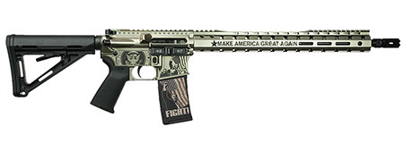 BLACK RAIN ORDNANCE SPEC15 TRUMP FX CUSTOM SILVER 5.56 NATO - 697067878040