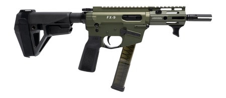 FREEDOM FX9P4E-ODG 9MM 4" SBA5 BRACE
