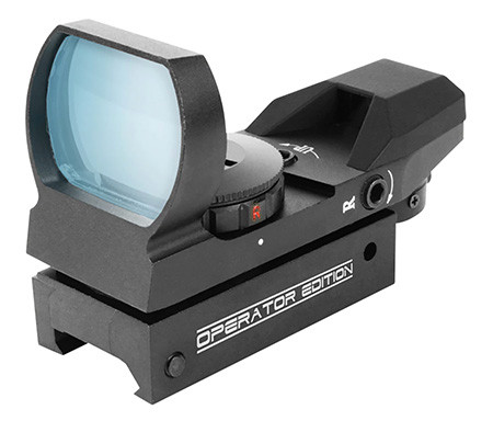 AIMSPORT RED DOT 1X34 REFLEX 4-RETICLE