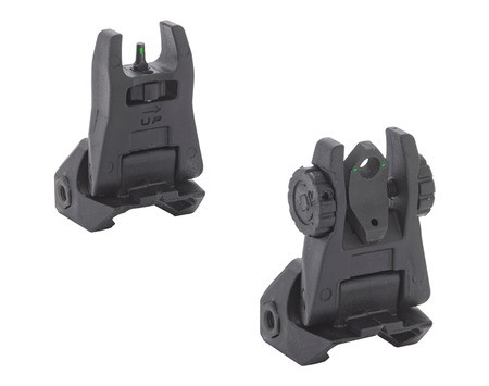 MEPROLIGHT CABS-FLIP BACKUP SGHT BLK
