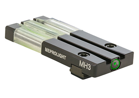 MEPROLIGHT FT BULLSEYE REAR GLOCK GRN