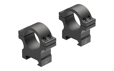 LEUP OPEN RANGE CS RINGS 1" MED MAT