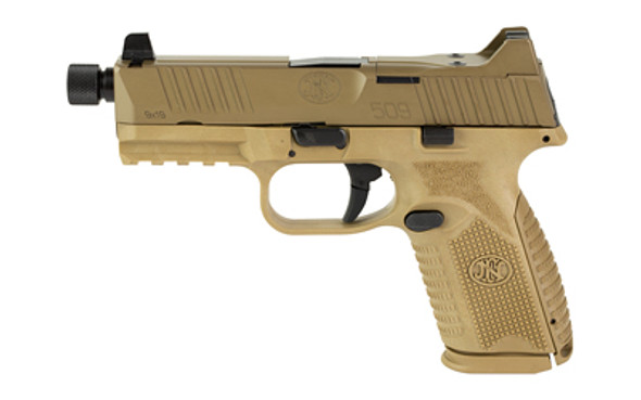 FN 509M TACT 9MM 4.5 24RD FDE NS