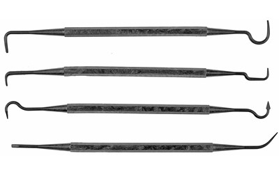 TIPTON GUN CLEANING PICKS SET OF 4