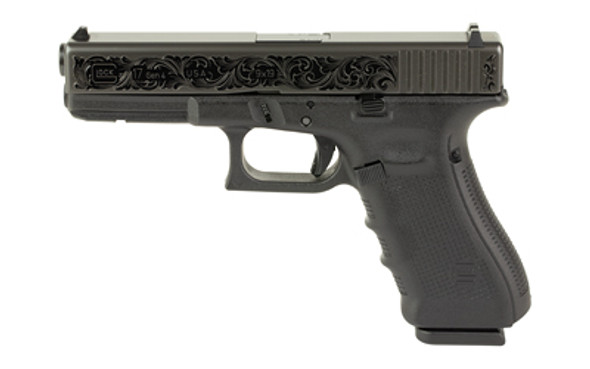 GLOCK 17 GEN4 9MM 17RD BLK ENGRAVED