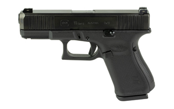 GLOCK 19 GEN5 9MM 15RD GNS EXT