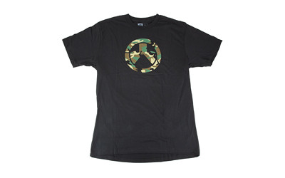 MAGPUL WOODLND CAM ICON TSHRT BLK L