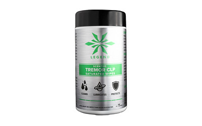 LEGEND TREMOR SCNT CLP SAT WIPE 75CT