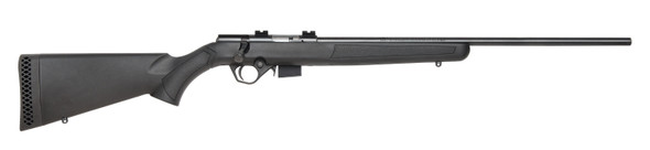 MOSSBERG 817 BOLT ACT 17HMR BL/SYN 21"#
