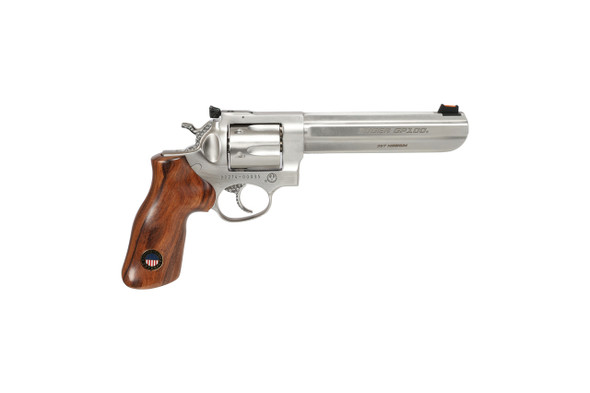 RUGER GP100 357MAG 6" HBBL DA AS SS#