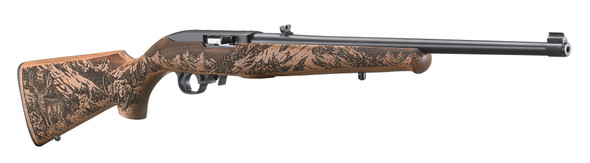 RUGER 10/22 MULE DEER 22LR BL/WD