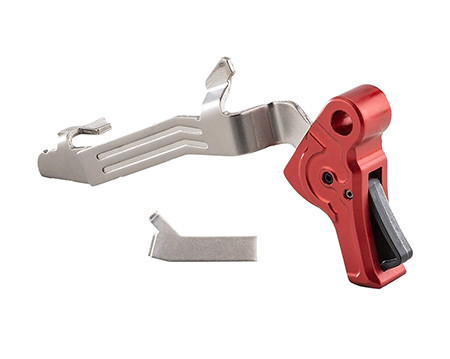 APEX TYPE 3 ENH TRIGGER GLK SLIM RED