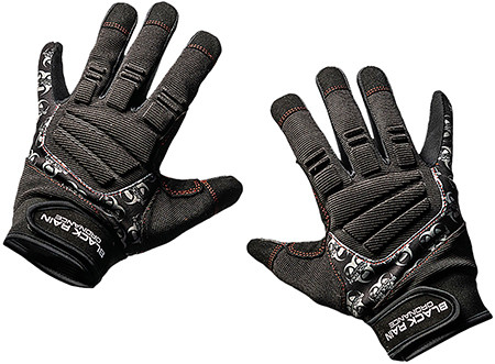 BLACK RAIN ORDNANCE TACT-GLOVE-BLK/GRY-L TACT GLOVE B/G LG
