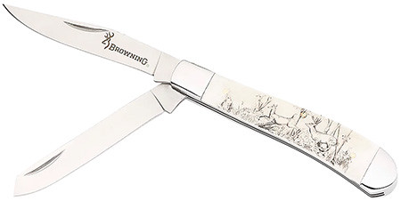BROWNING KNIFE WHITETAIL TRAPPER BOX