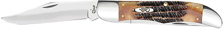 CASE 0 6.5 BONESTAG FOLDING HUNTER W/SHEATH