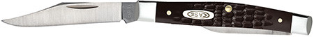 CASE 000 BROWN SYNTHETIC SMALL PEN
