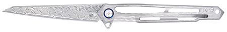COBRA GHOST FRAME LOCK DAMASCUS