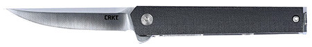 CRKT CEO COMPACT 2.61 PLAIN BLK