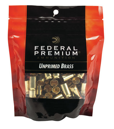 FEDERAL GM 45 UNP BAGGED BRASS 100