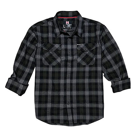 HDESIGN HORNADY L/S FLANNEL XL OLIVE