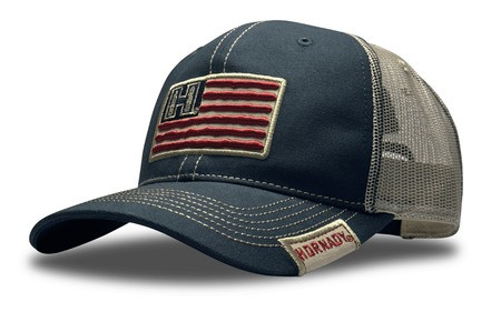 HDESIGN HORNADY H FLAG NAVY TRUCKER
