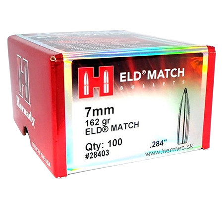 HORNADY BULL .284 162 ELD-M 100/15