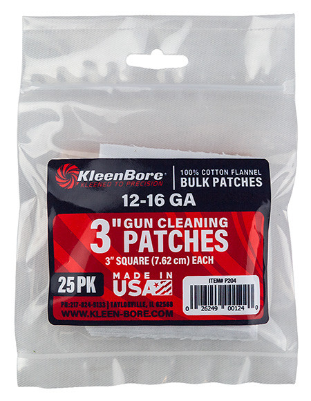 KLEEN BORE 3"12-16 GA 25PK