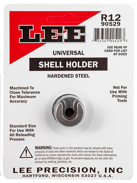 LEE SHELL HOLDER R12