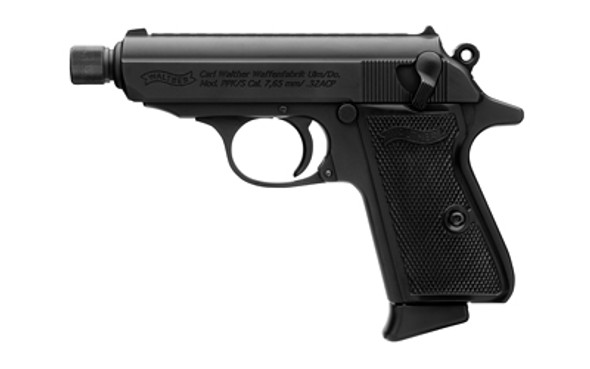WAL PPK/S SD 32ACP 3.3 8RD BLK TB