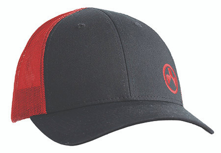 MAGPUL MAG1106-003 ICON TRUCKER HAT M/L BLK/RED