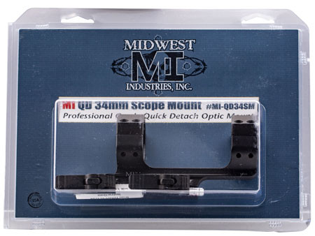 MIDWEST MI-QD34SM 34MM QD SCP MNT 1.5 OFFSET