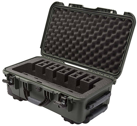 NANUK 935-6UP6 NANUK CASE W/FOAM 6UP - OLIVE