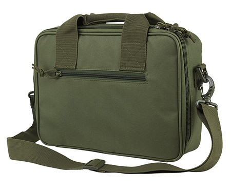 NCSTAR DELUXE PISTOL CASE GREEN