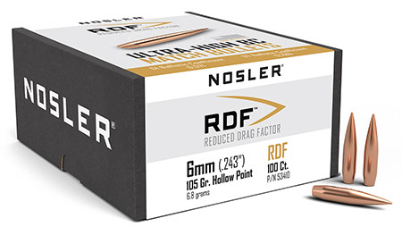 NOSLER RDF MATCH .243 105 HPBT 100