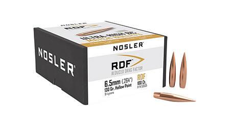 NOSLER RDF MATCH 6.5MM 130 HPBT 100